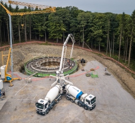 Dyckerhoff Beton für den Windenergieanlagenbau